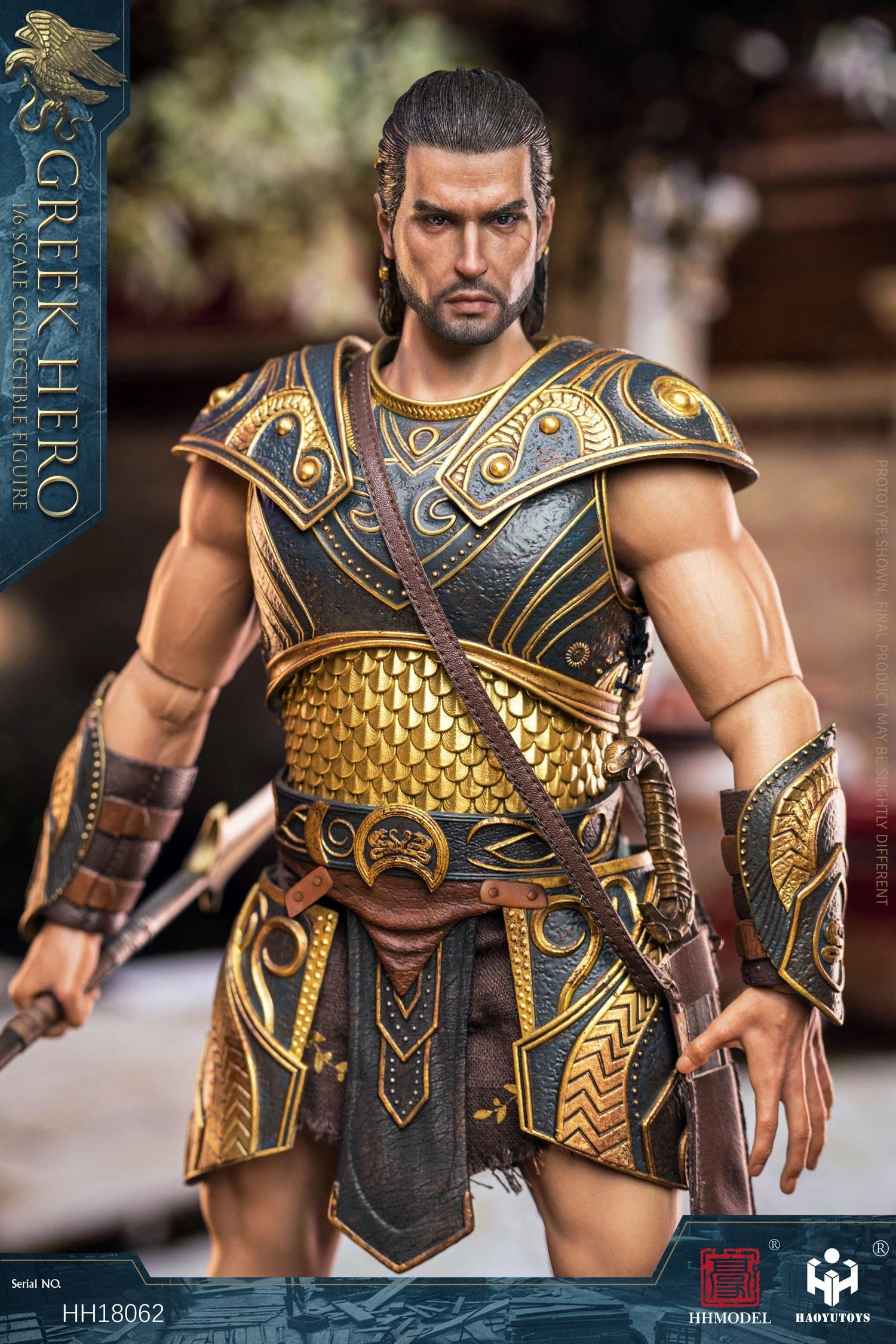 HHMODEL HAOYUTOYS HH18062 1/6 Greek War God Imperial Legion Soldier 12-inch Action Figure Collectible Model Toy