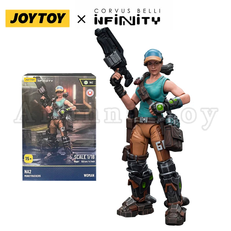 JOYTOY 1/18 Action Figure Infinity NA2 Monstruckers #2 Woman Anime Model Toy