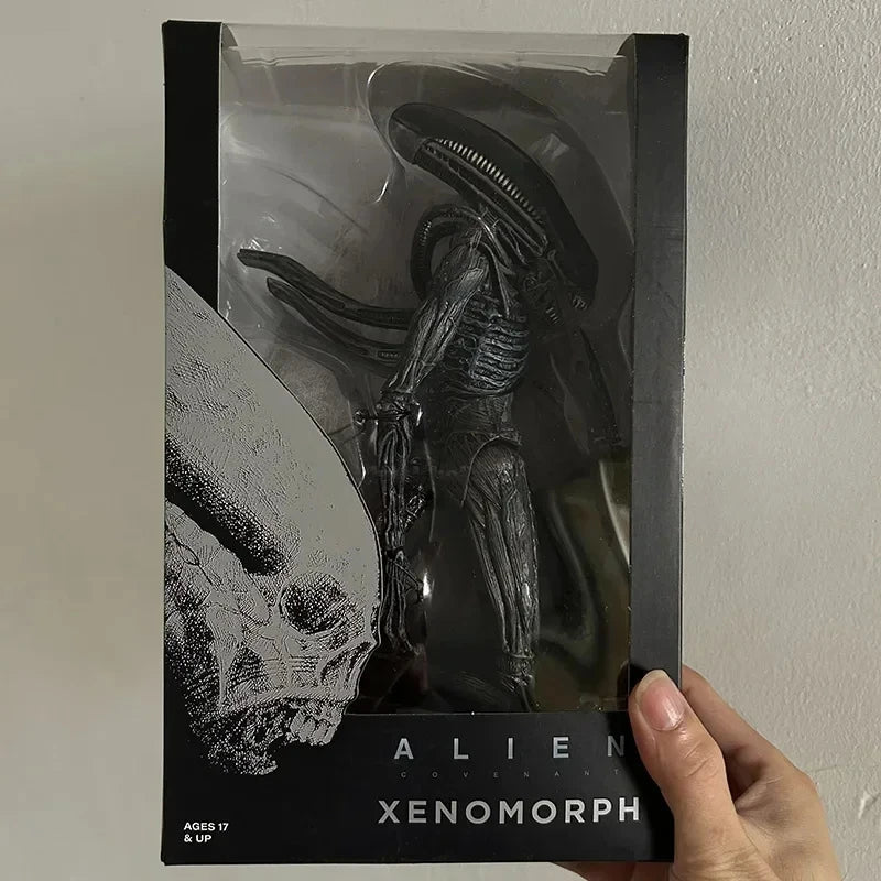 2024 Hot New Neca Alien Covenant Xenomorph Action Figures Contract Black Alien Model Statue Doll Collection Decoration Gift Toys