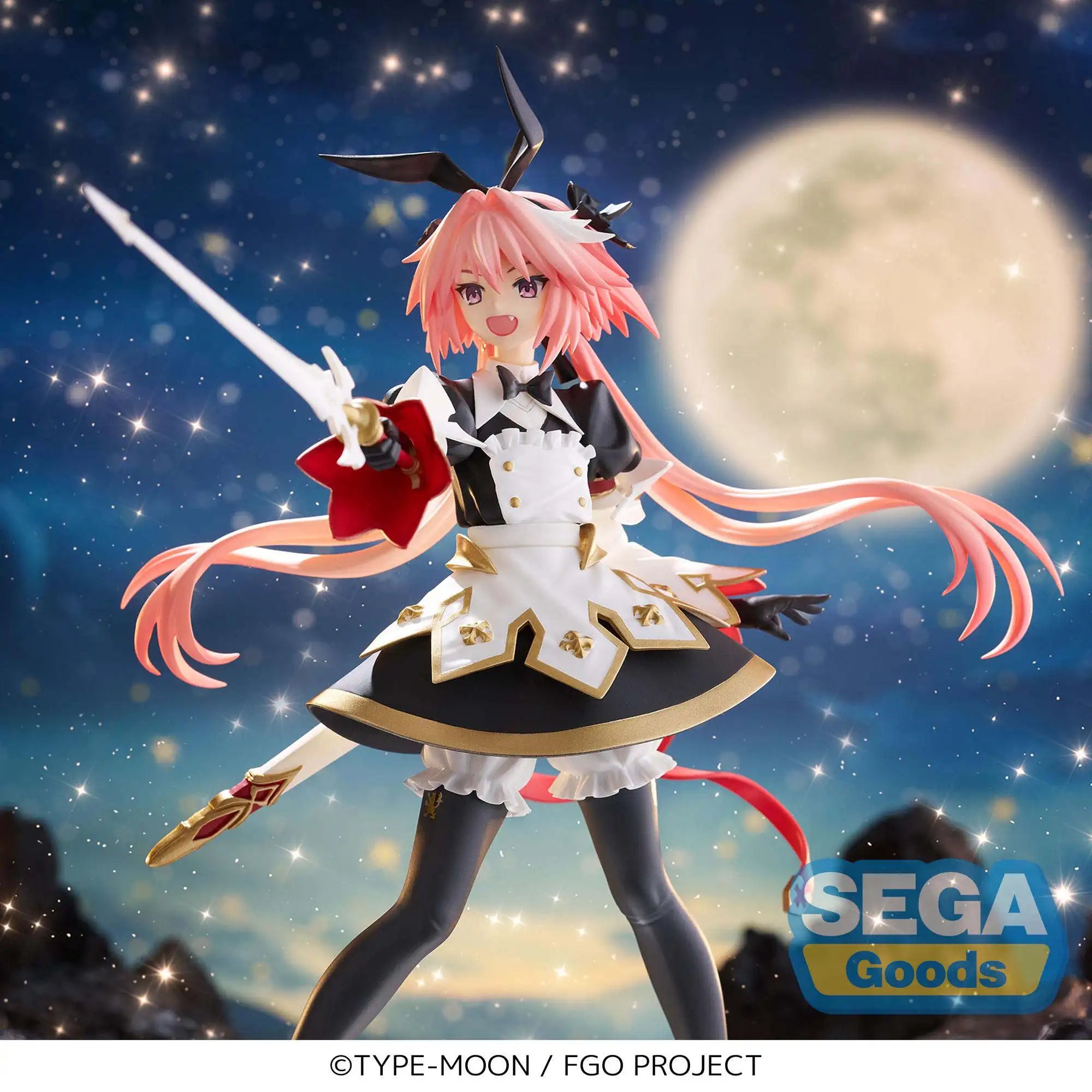 Фигурка Астолфо (A-Chan) от Sega Fate/Grand Order - Официална колекционерска фигурка за настолни компютри