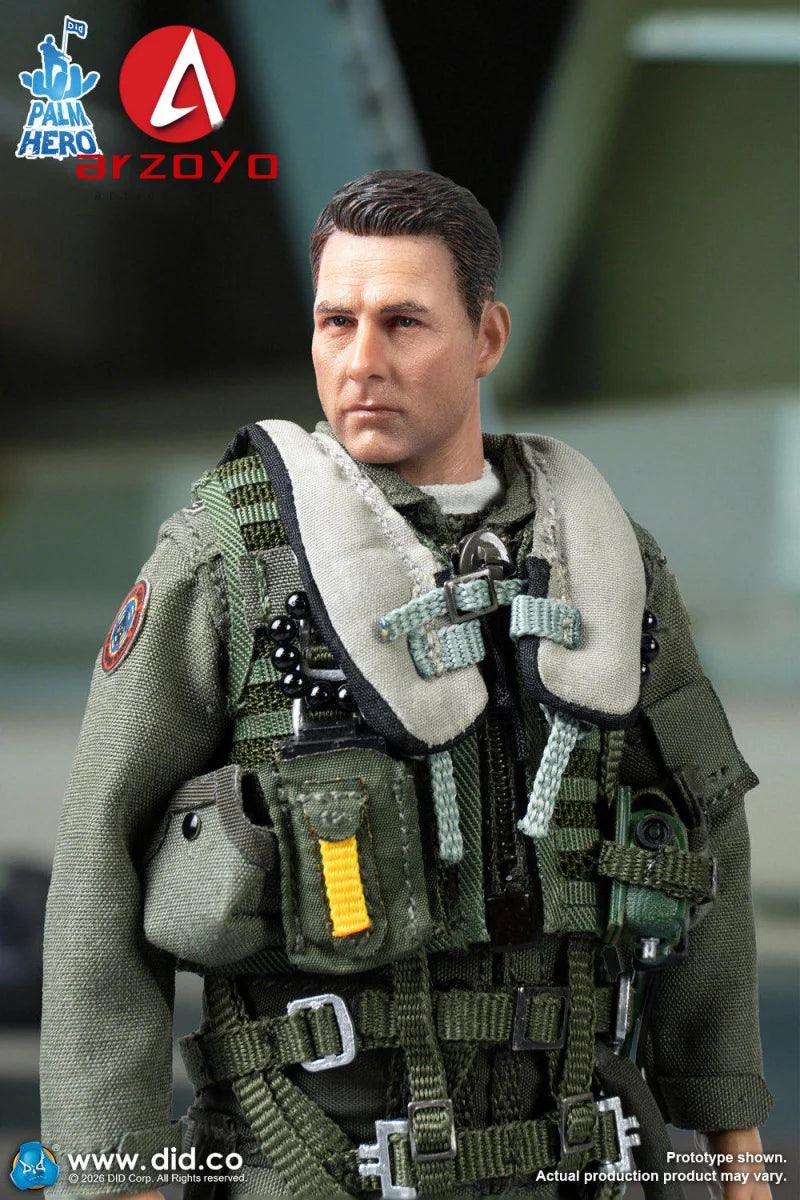 DID XM80031 1/12 Male Navy Instructor Pilot Soldier Super Flexible Action Figure 6'' Collectable Model Doll