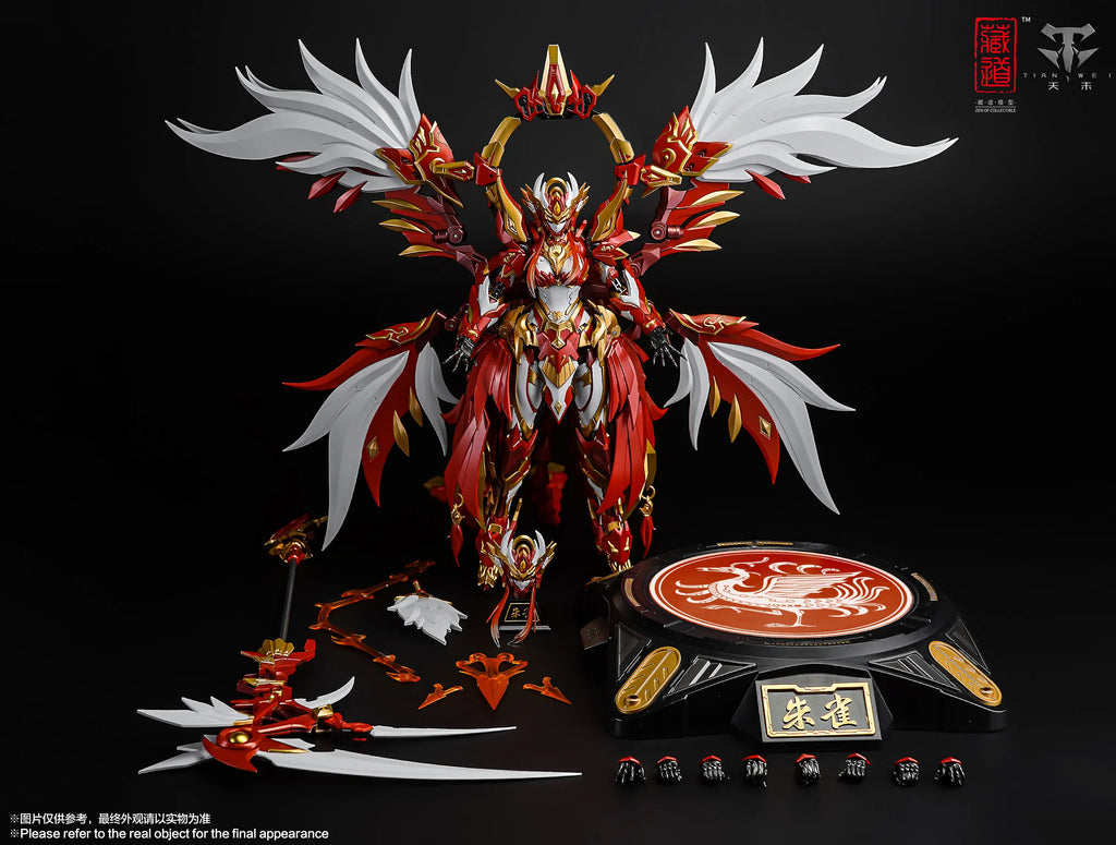 In Stock ZEN of Collectible CD-03 ROSEFINCH Four Holy Beasts Rosefinch Alloy Doll Original Action Figures Collection Model Toys