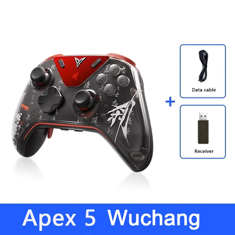 Flydigi Apex 5 Wuchang Version Wireless Force Feedback Gaming Controller with Tri-Mode Switch for PC Switch iOS Android TV
