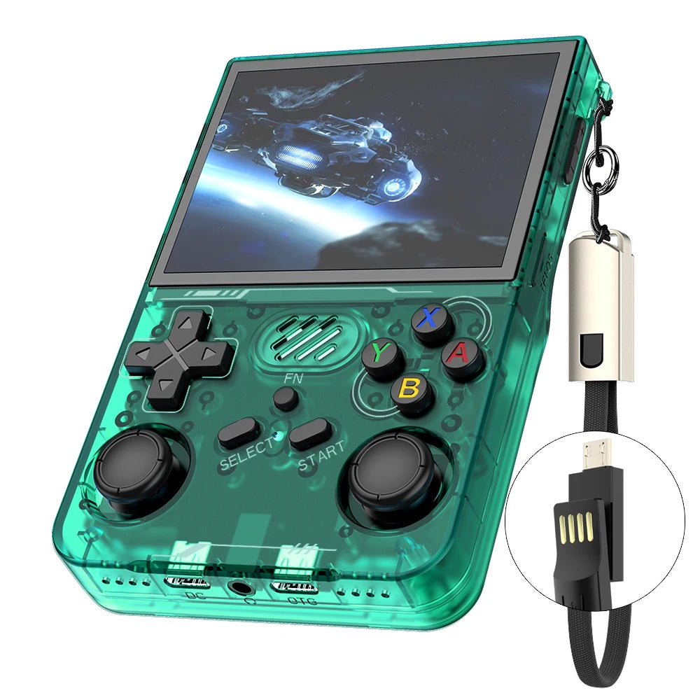 R36XX WiFi Retro Game Console (Upgraded R36S) - ARKOS System 3.5" IPS, 15K+ Games Supported, Portable Pocket, Kids Gift