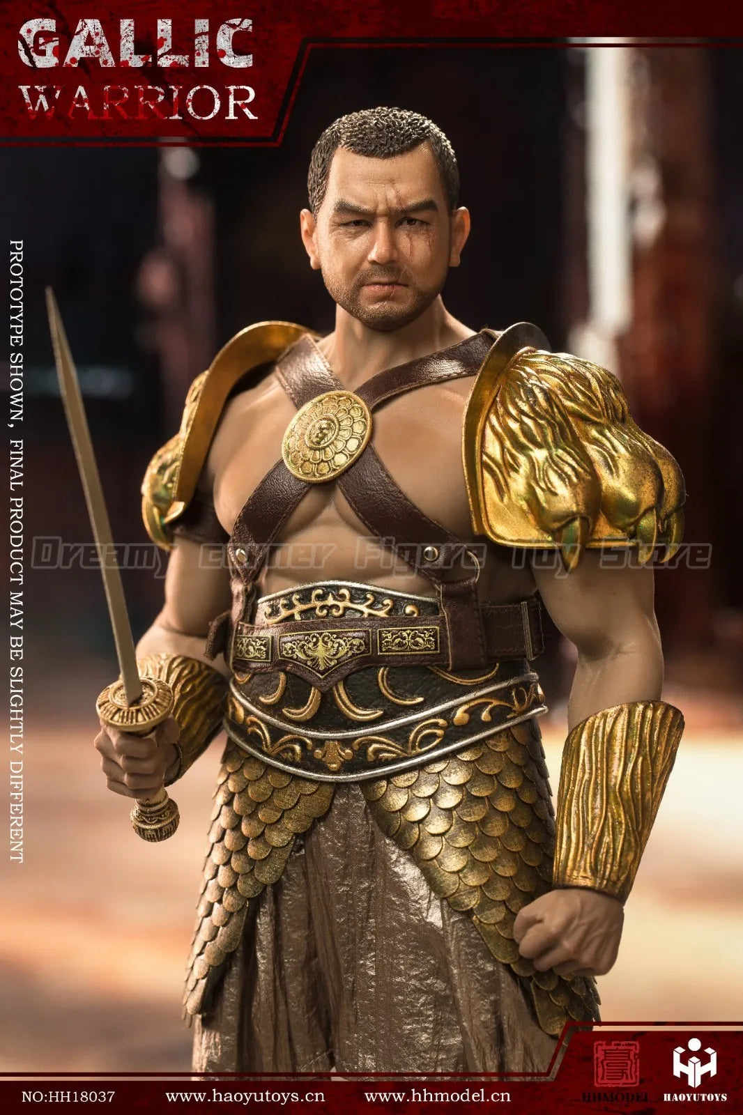 【In Stock】HHMODEL HAOYUTOYS HH18037 Imperial Legion Hunting Ground Fighter Gaul Warrior Set 1/6 Action Figure Model Collection