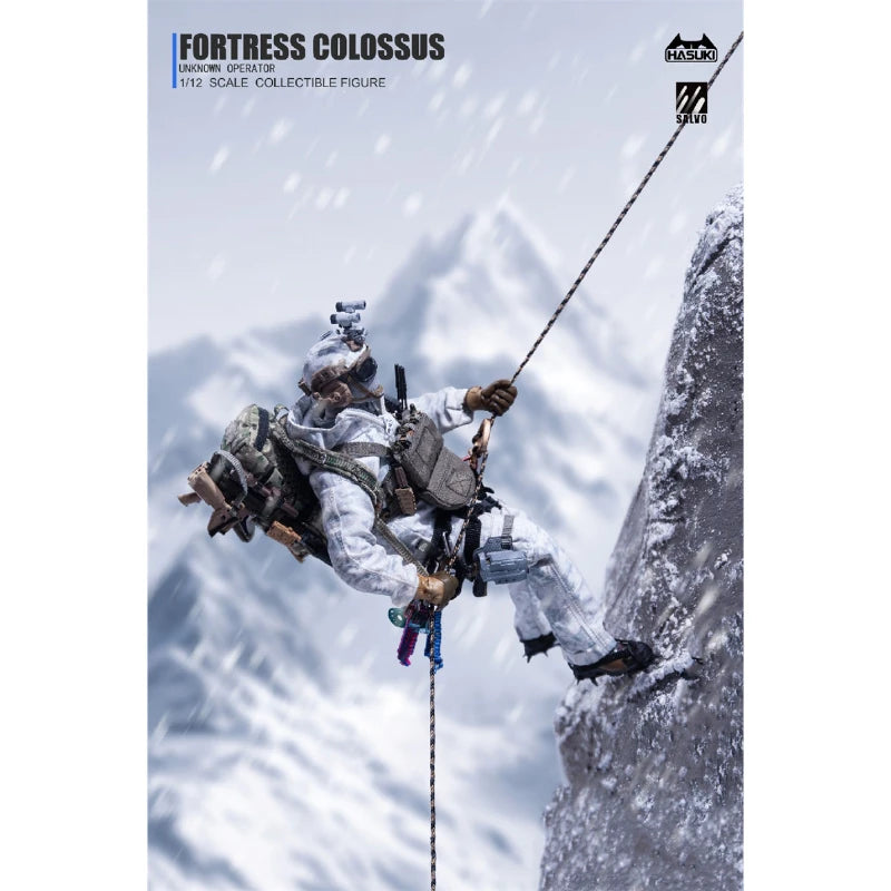 In Stock HASUKI SA-03 FORTRESS COLOSSUS UNKNOWN OPERATOR 1/12 Action Figure Anime Model Trendy Toy Desktop Doll Collectible