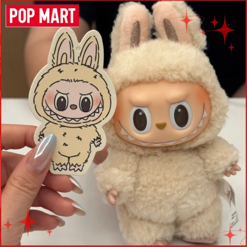 Genuine POP MART Labubu V1 V2 V3 Macarons Have A Seat Big Into Energy Coca Cola Series Vinyl Plush Pendant Blind Box Plush Toys