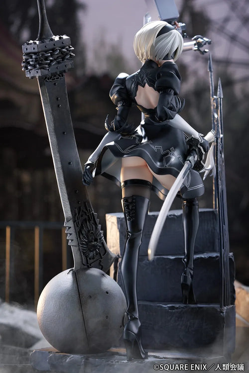 (In Stock)  Original PROOF TV NieR:Automata YoRHa No.2 Type B 1/7 PVC Figure Model Collection Toy Gift