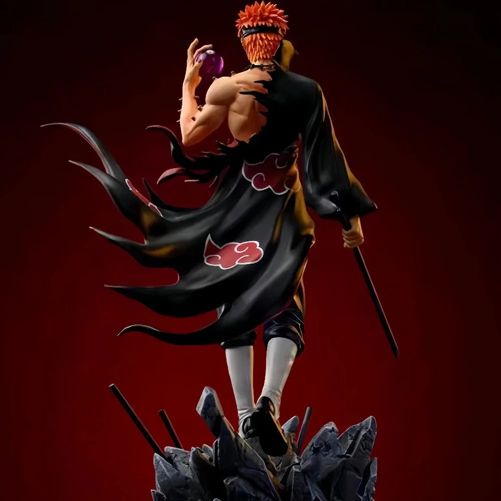 23cm/9in Anime Figures Naruto Figure Pain Figure PVC Statue Collection Model Toy Gifts