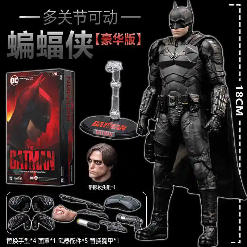 Hot Original Fondjoy Armored Batman Figure DC Justice League Figures Detective Comics 1/9 BATMAN PVC Model Joint Movable Kid Toy