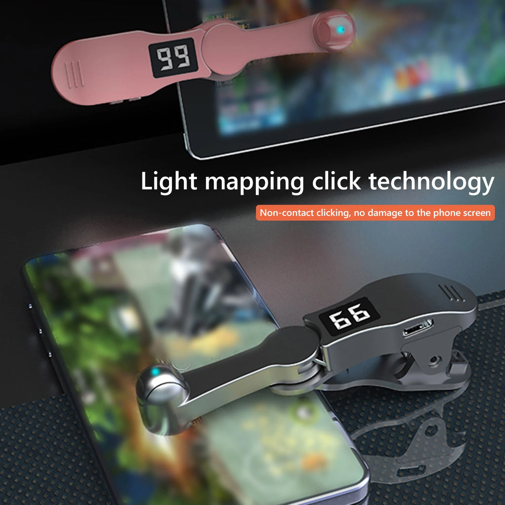 Automatischer Bildschirmklicker für Smartphone-Apps, Video-Live-Streaming-Gadget, USB-Simulator, Smartphone-Spielbildschirm, Touch-Stative, Tapper