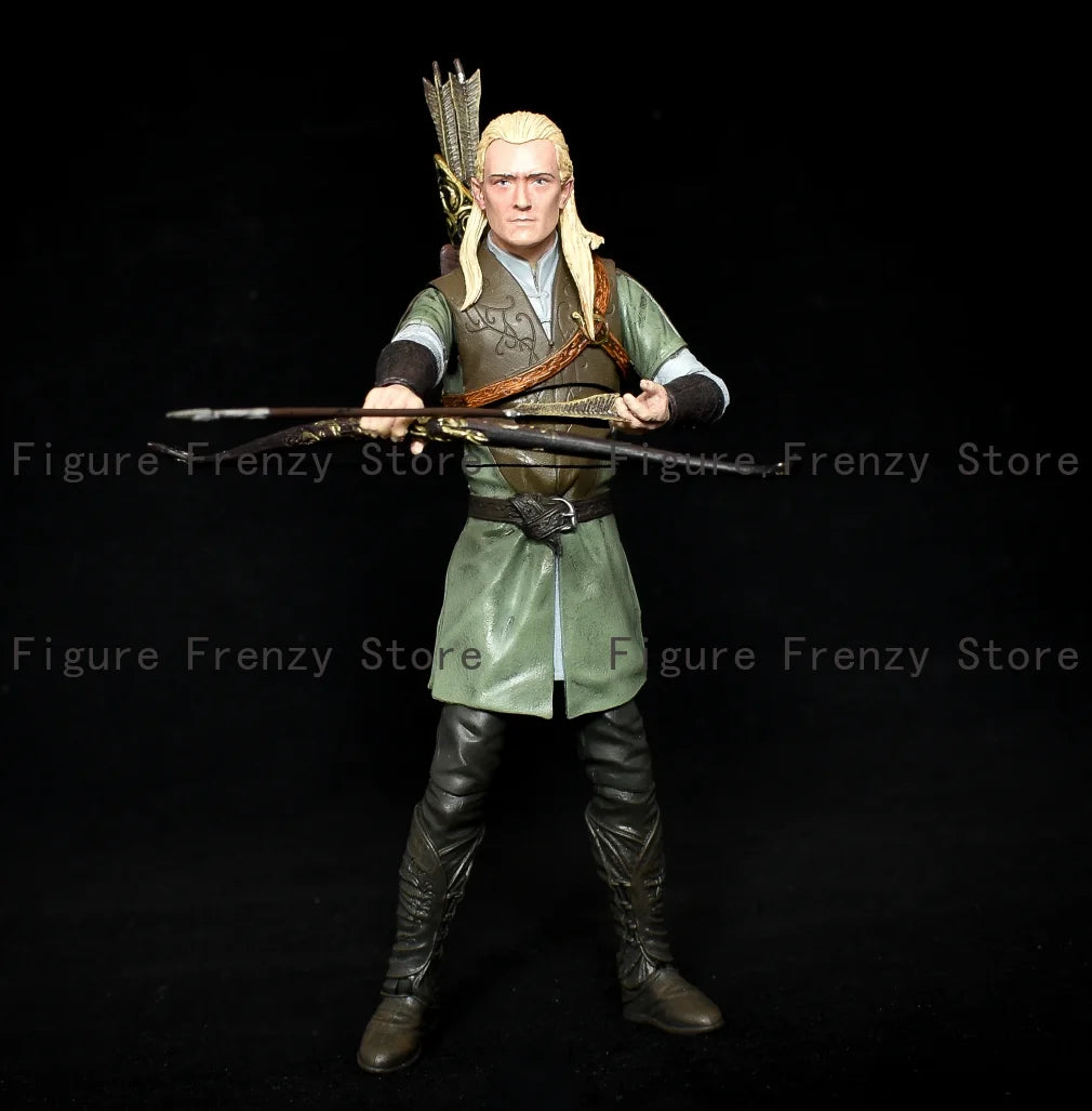 [In Stock] DST Lord of The Rings Sauron, Gimli, Gandalf, Elf Orc and Other 7-inch Movable Figures Action Figure Toy