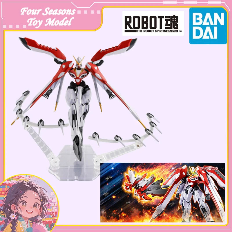 Fast Shipping Bandai Anime THE ROBOT SPIRITS PHOENIX GUNDAM Original Model Toys Action Figure Collectible Ornament Children Gift