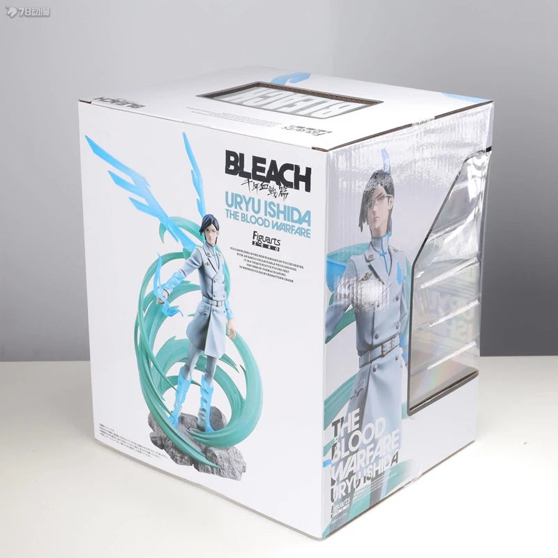 Bandai Genuine Figuarts ZERO BLEACH Ishida Uryuu THE BLOOD WARFARE Anime Action Figure Collectible Model Toys Ornaments Gift Kid