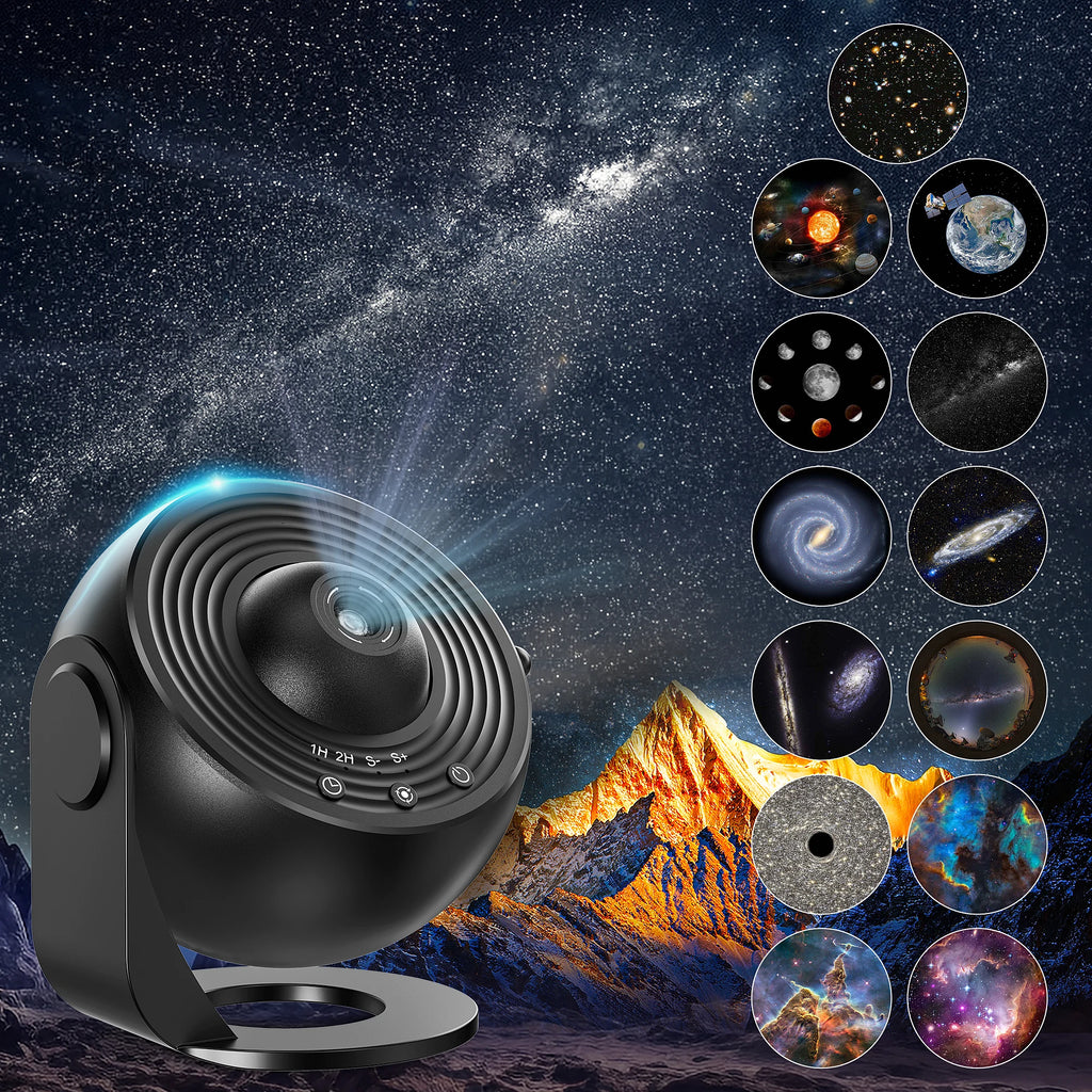 13-in-1-Sternenprojektor, Planetarium-Galaxieprojektor für Schlafzimmer, Aurora-Projektor, Nachtlichtprojektor für Kinder und Erwachsene