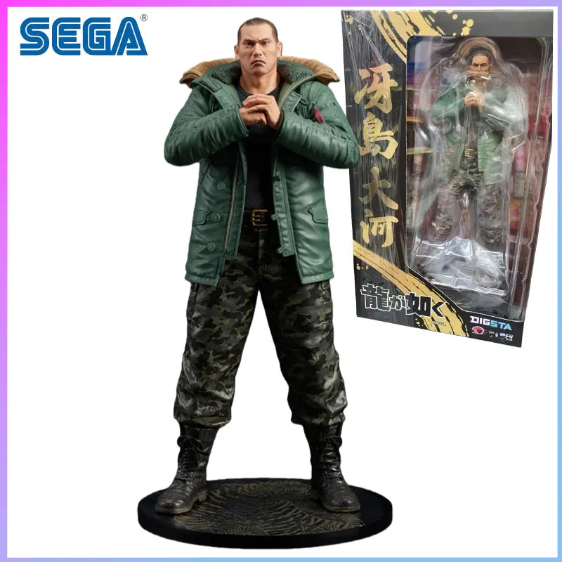 SEGA In Stock Ryu Ga Gotoku Saejima Taiga Digsta in stock Model kit originaI garage kit Gifts Toys Model Model decoration Kawaii