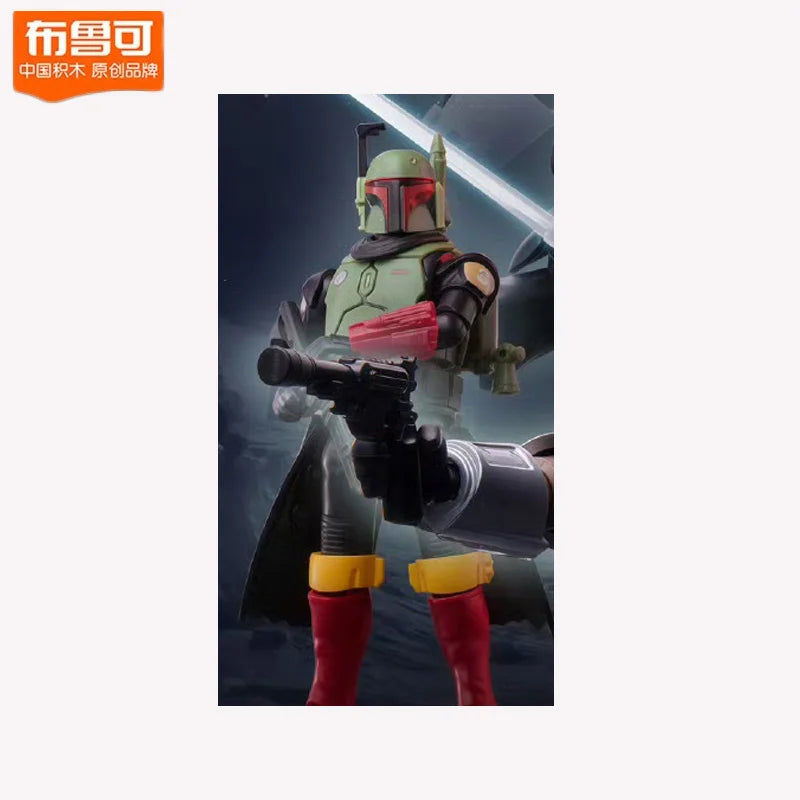 2025 New Blokees Star Wars The Mandalorian Ahsoka Din Djarin Vol.1 Poseablemodel Kits Action Figure Halloween Christmas Gift