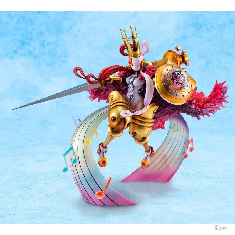 In Stock Original ONE PIECE MegaHouse Portrait of Pirates Maximum UTA Anime Figure Toy Gift Ornament