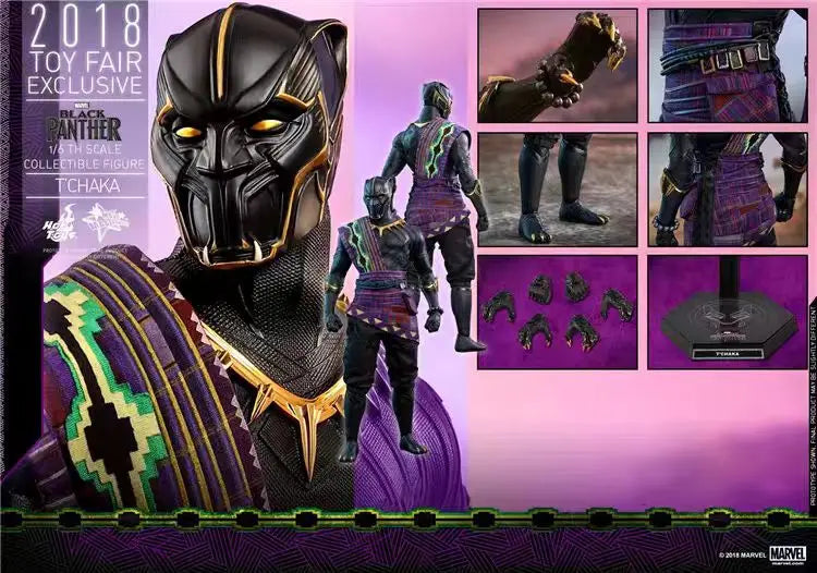 【MT】Hot Toys Marvel MMS487 Black Panther T'Chaka 1/6 Action Figure Collection Toys