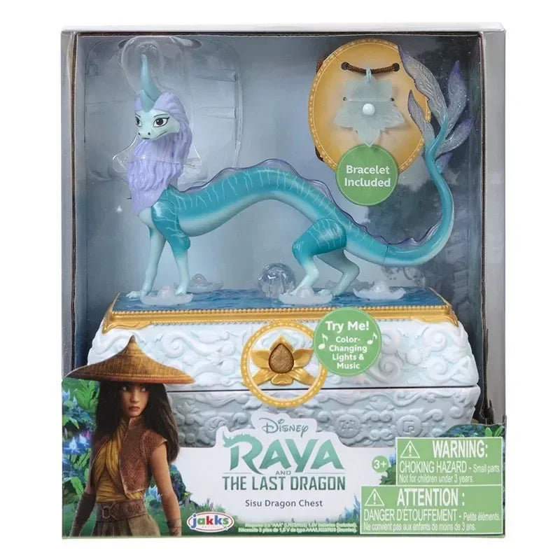 Neuer heißer Disney-Anime-Film „Raya und der letzte Drache“, Raya, leuchtendes Drachenschwert, Figurensammlung, Modell, Kinderspielzeug, Weihnachtsgeschenke