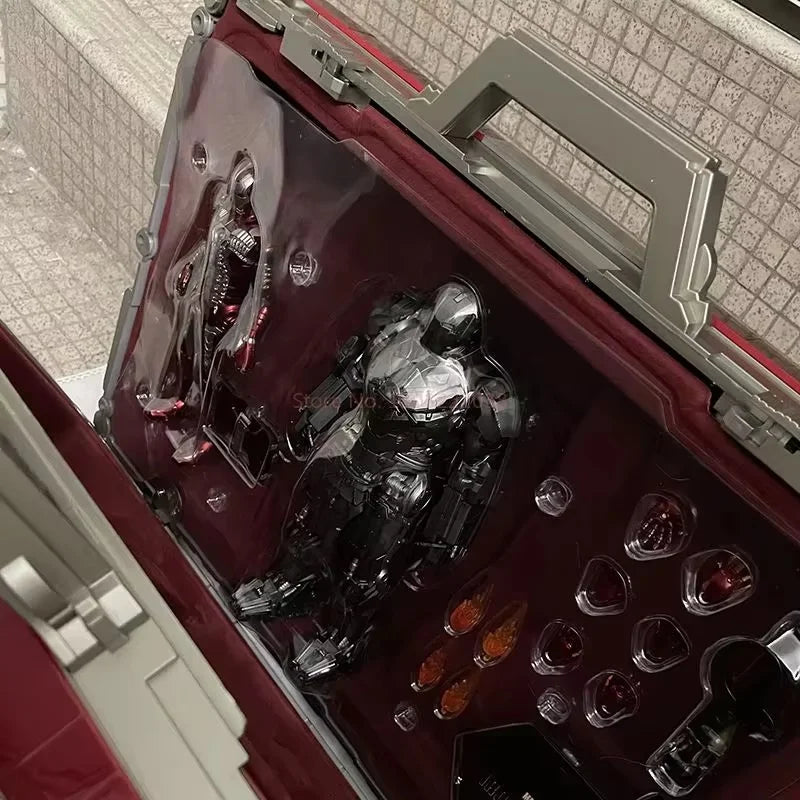 Ironman Suitcase Action Figure Mk5 1:1 Scale Collectible Toy Limited Edition for Boys Birthday Gift by Zhongdong Toys