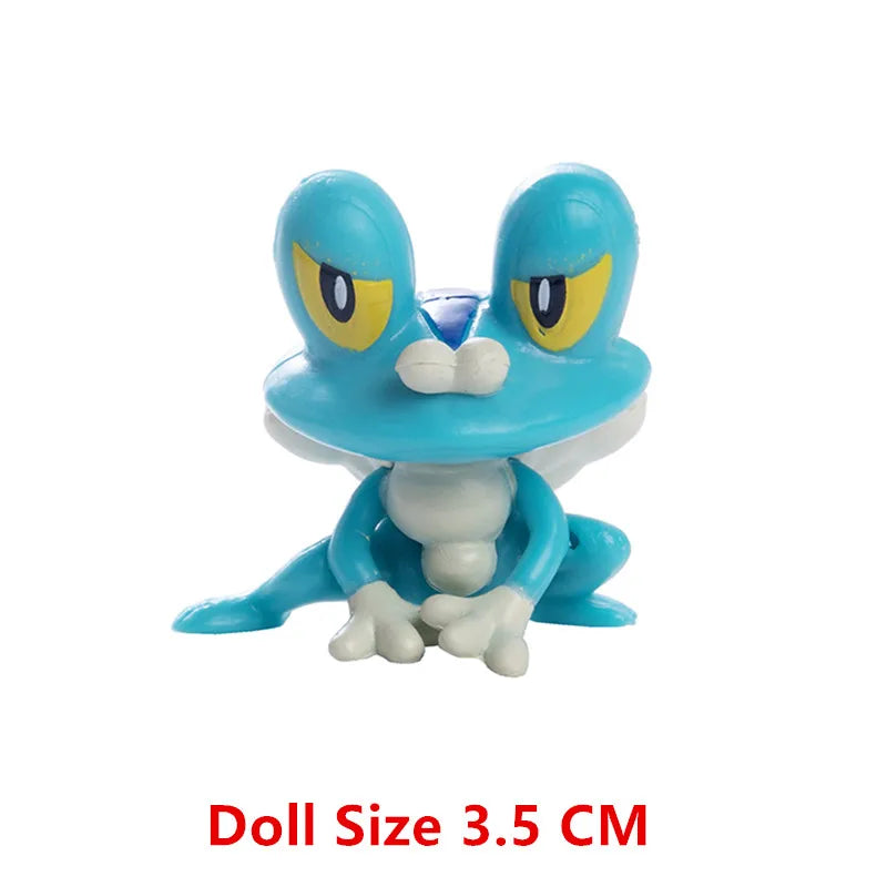 3-7 Cm PokemonCartoons Anime Figure Pikachu Mew Snorlax Charmander Cosplay Collection Pet Pocket Monster Action Model Toy Gifts