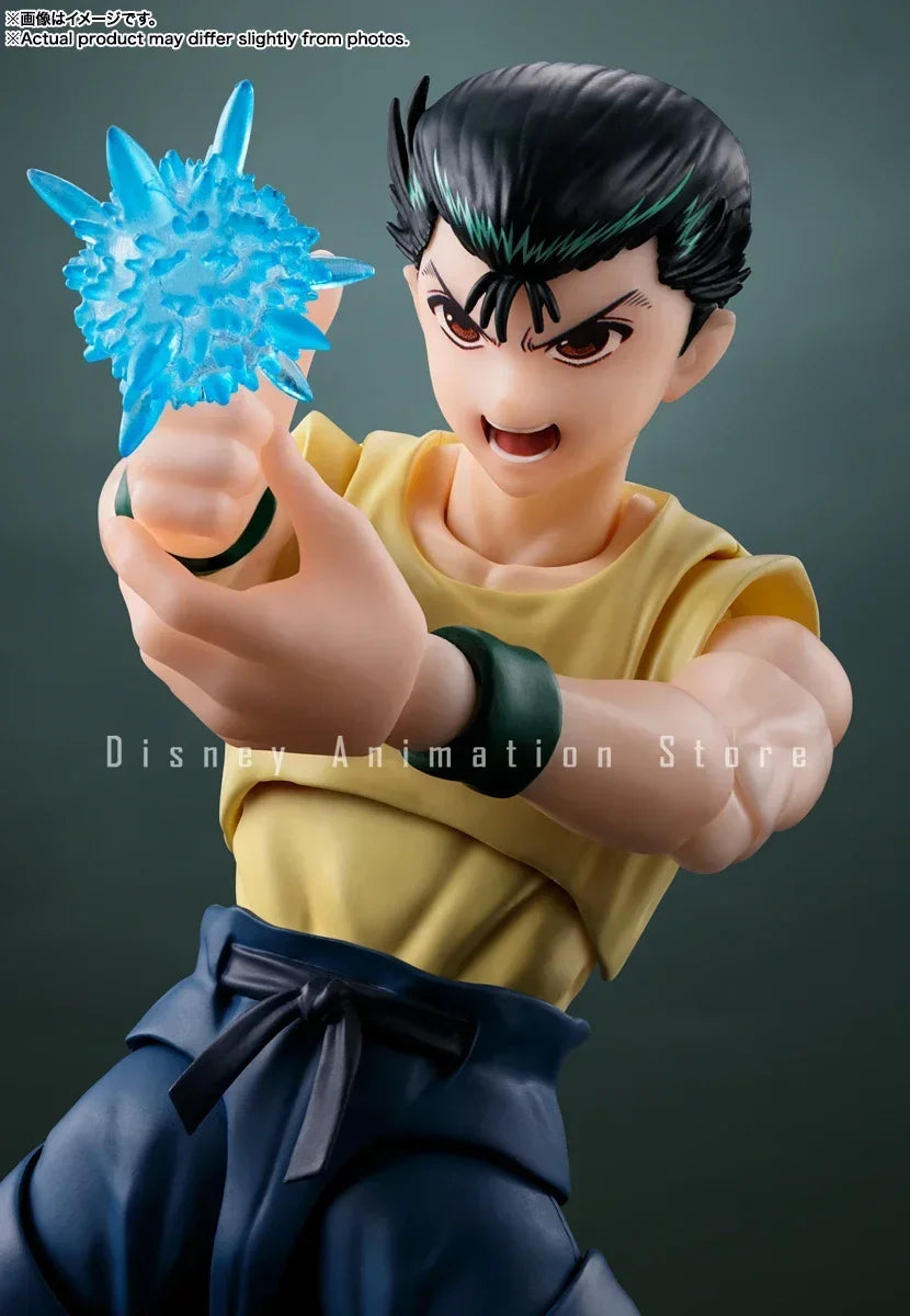 In Stock 100% Original Bandai S.H.Figuarts SHF Yusuke Urameshi in Stock Anime Action Collection Figures Model Toys Hobby