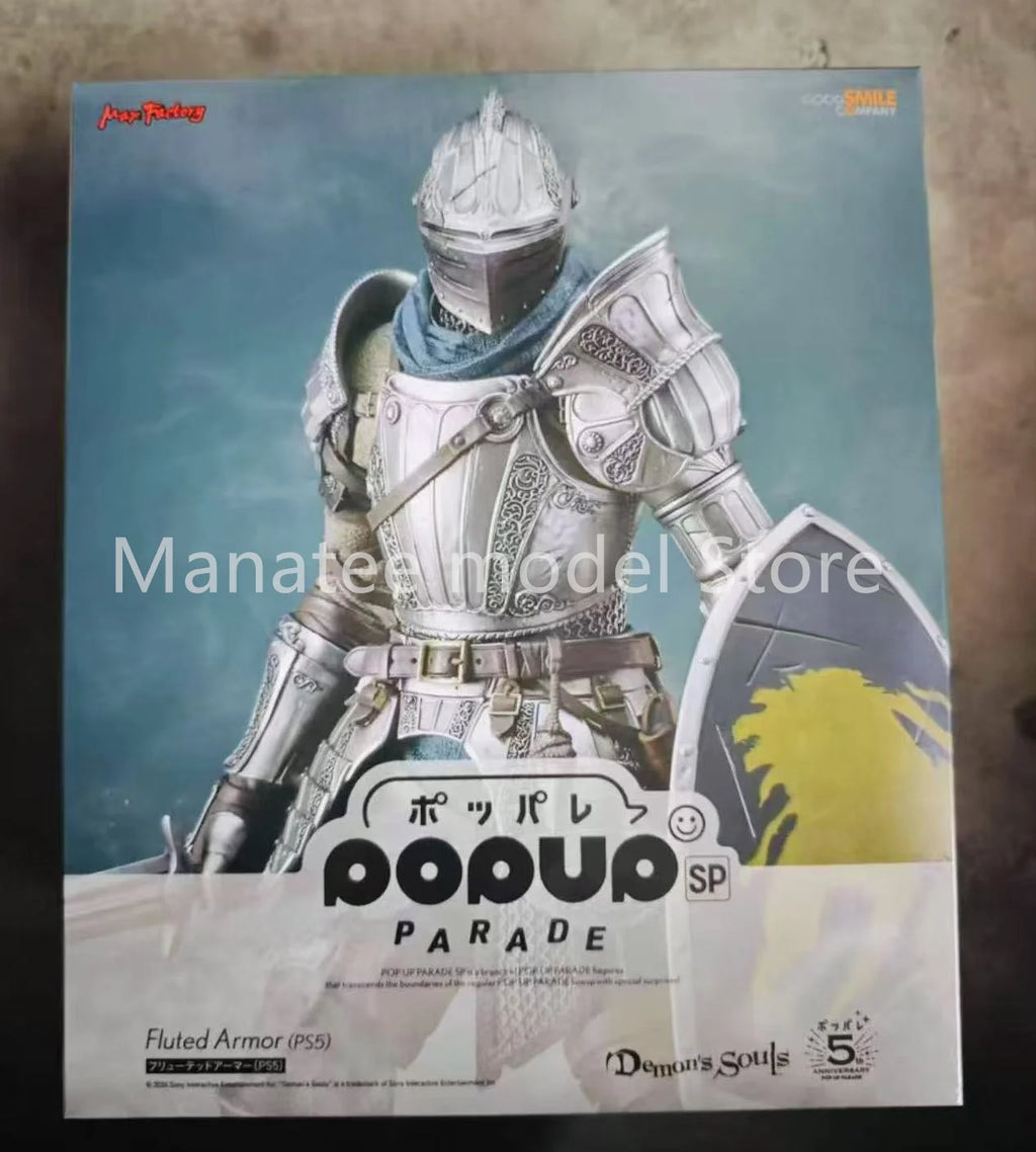 Good Smile Company Original figma Demon's Souls (PS5) Fluted Armor (PS5) PVC Action Figure Anime Model Toys Collection Doll Gift