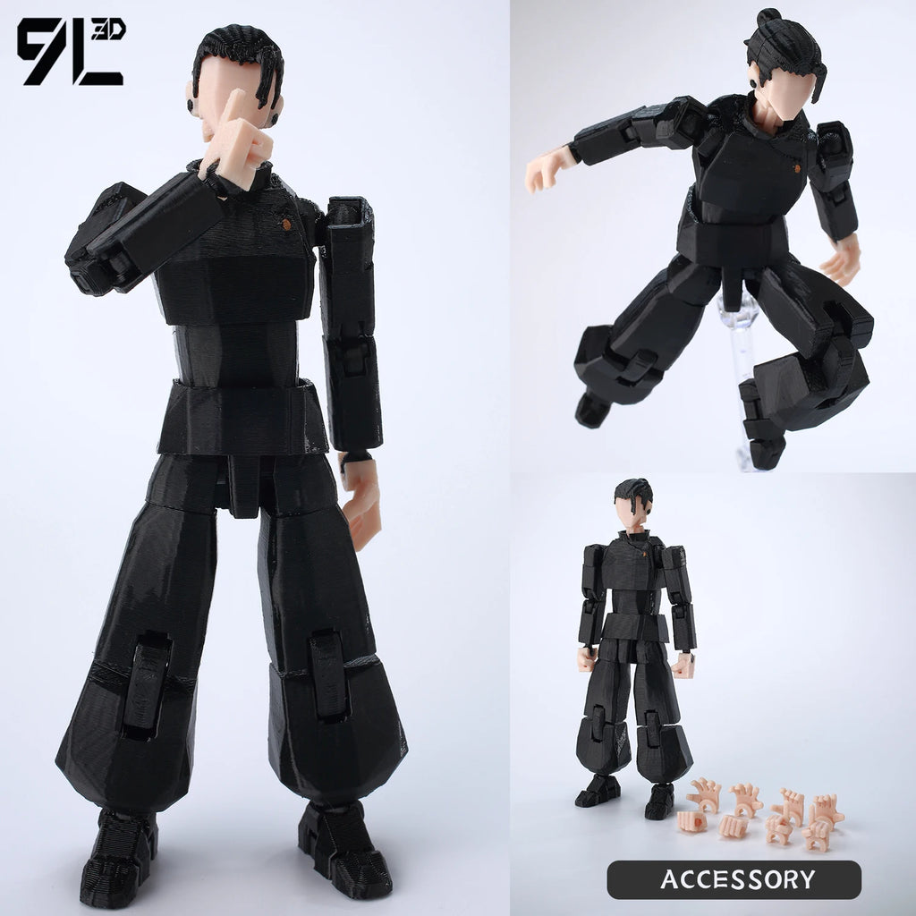 9L 3D-gedruckter Anime Jujutsu Kaisen Sukuna Lucky13 Dummy 13 beweglicher Shapeshift T13 Actionfiguren Schaufensterpuppenspielzeug für Sammler
