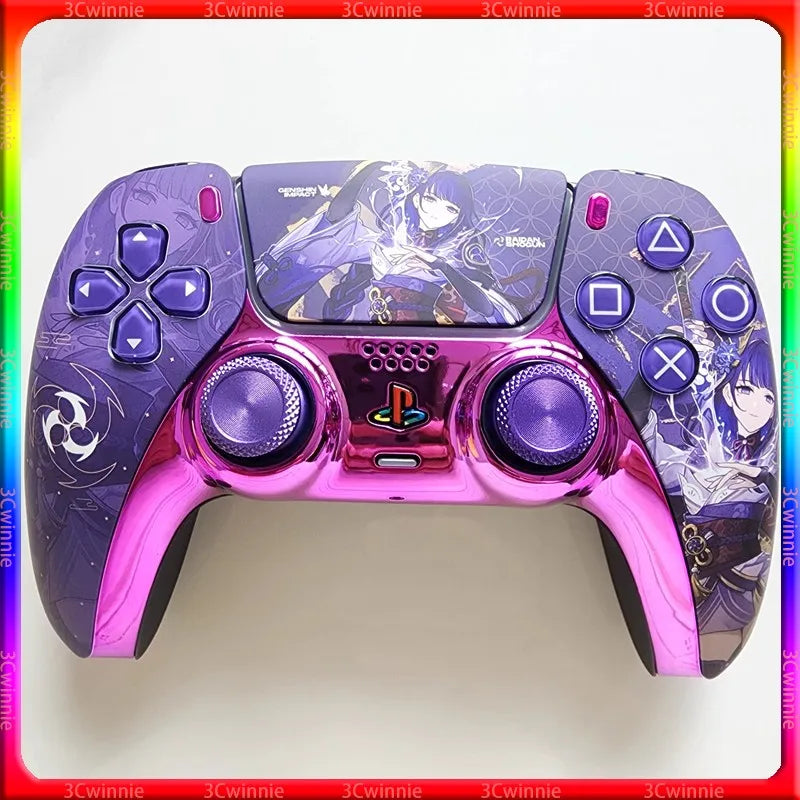 Anime Themed Wireless Game Controller 3- Mode Rgb Custom Switch High Refresh Rate Switch2 Pc Ns Tv Steam Game Controller Gift