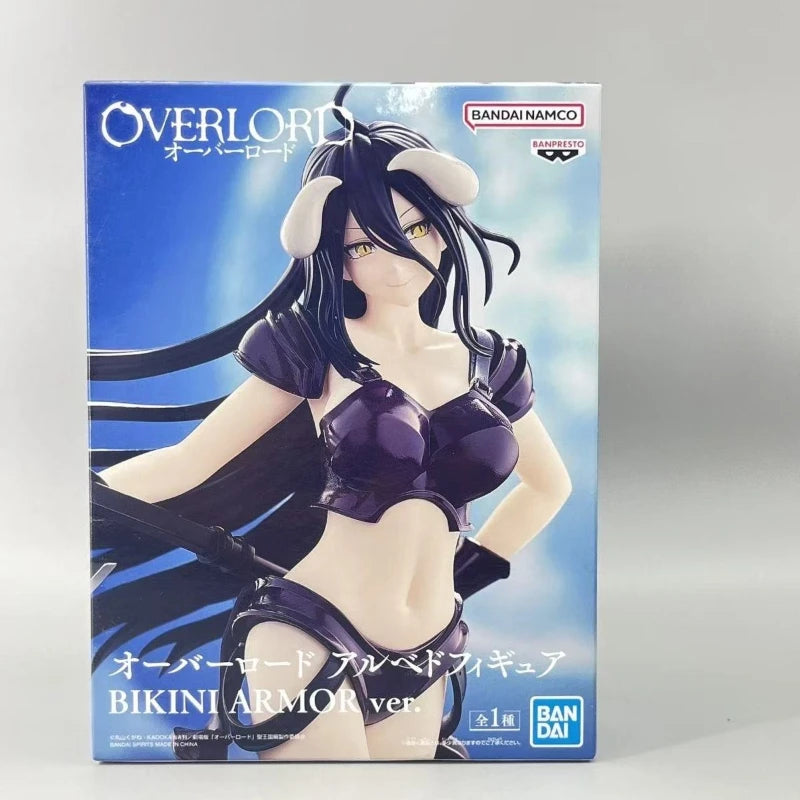 In Stock BANDAI Banpresto Overlord Albedo Figure BIKINI ARMOR Model Anime Genuine Boxed Toy  Brand new spot goods WY