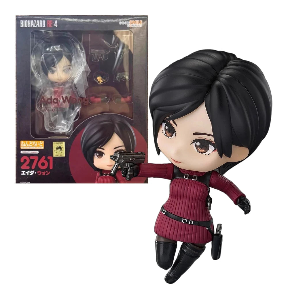 Genuine Original GSC Nendoroid 2761 Ada Wong Anime Figurines Collectibles Decorative Items Children's Gifts In Stock