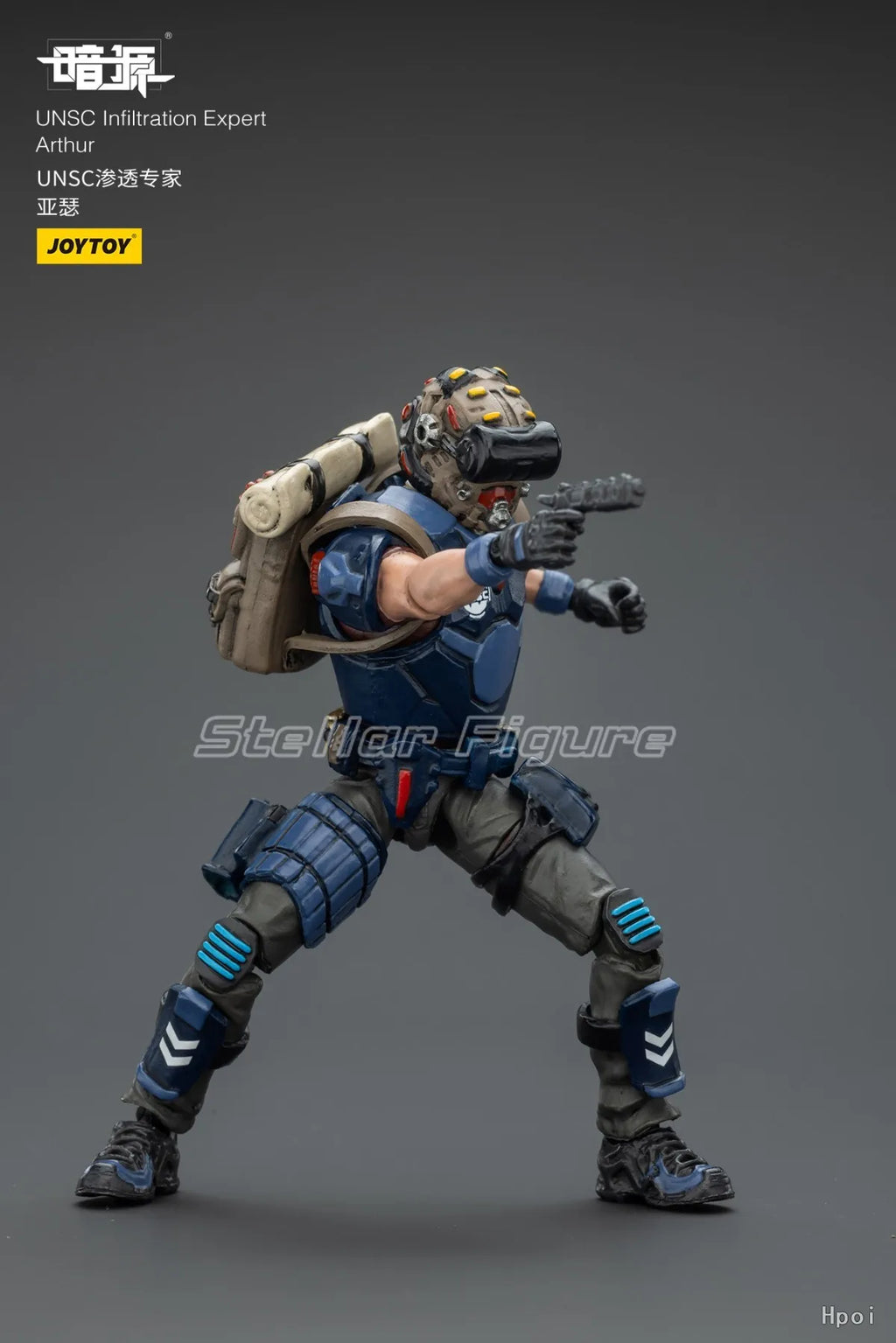 【SF】JOYTOY Dark Source 1/18 Action Figure UNSC Infiltration Expert Arthur Model Toys Gifts Collection Ornaments