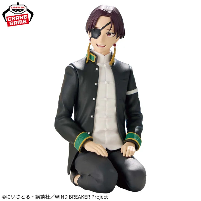 In Stock Original BANDAI BANPRESTO WIND BREAKER Chatting Time PVC 11CM Anime Character Model Collection Toys Gifts