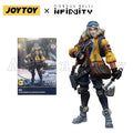 JOYTOY 1/18 Action Figure Infinity Oktavia Grimsdottir lcebreaker's Harpooner Anime Model
