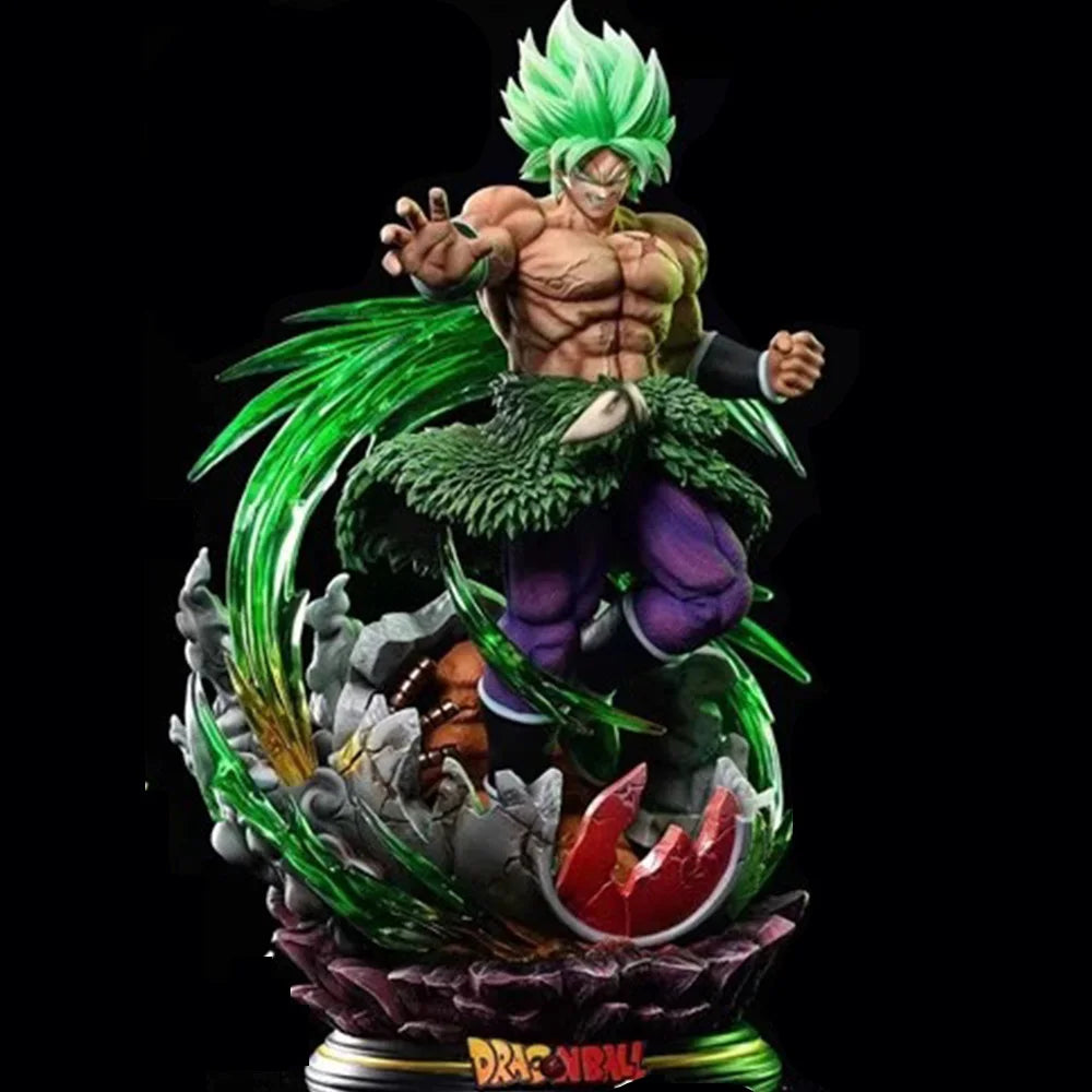 Anime Dragon Ball Figure Broly Figure Super Saiyan Broly Figurine 30cm Pvc Action Figures Statue Collection Model Toy Gifts