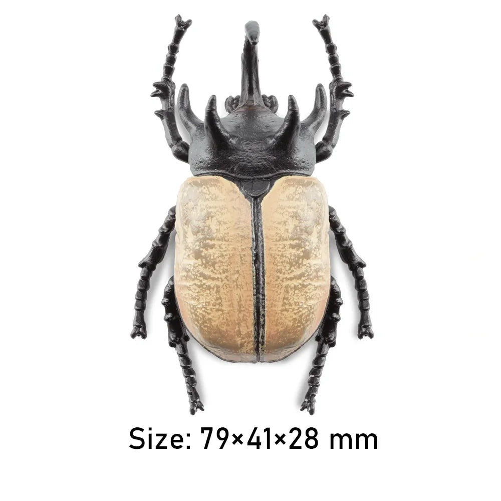 Toymany Simulation Insect & Beetle Wasp Animal Model Toy Mini Figures Dolls Action Figurines Toys Children Gift Cake Decor