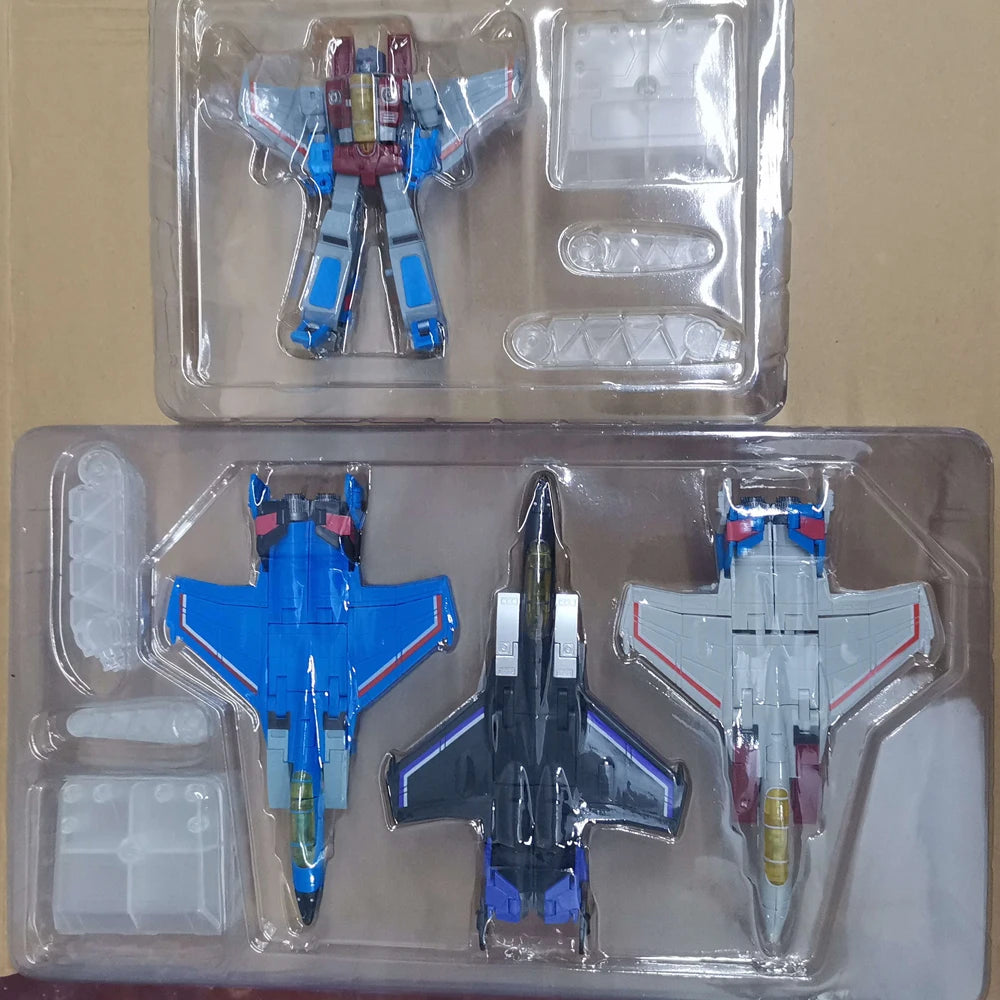 Transformation Toys JINBAO FG0103 FG04 Starscream Thundercracker Skywarp F15 DS01 Anime Action Figure Model Deformation Robot