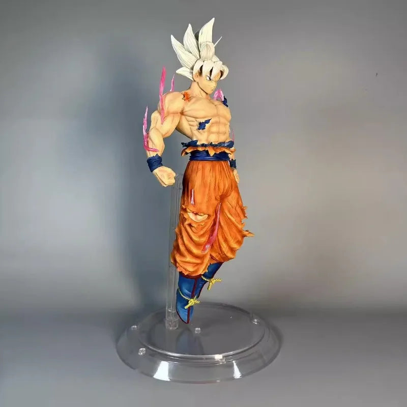 35CM Dragon Ball Figure Son Goku Kakarotto Bejita Yonsei Three Heads Anime Figures PVC Statue Model Action Figurine Gift Toy