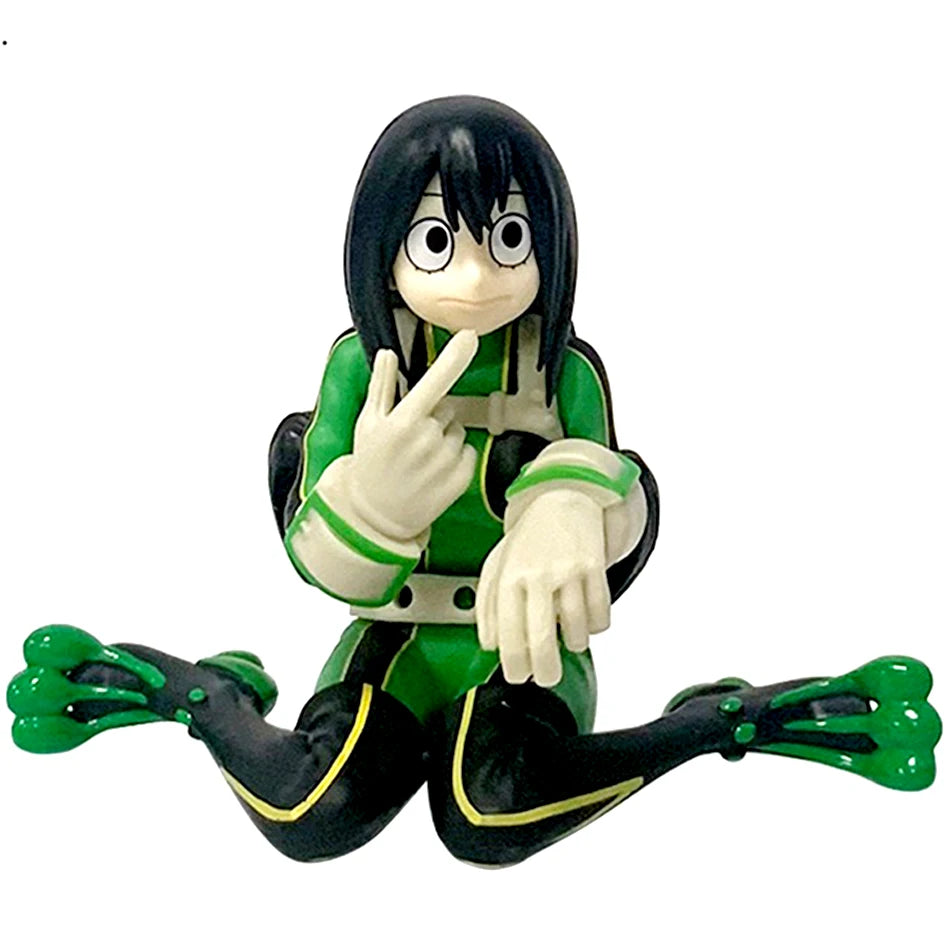 In Stock  Hero Academia Tsuyu Asui /Midoriya Izuku/Bakugou Katsuki/Todoroki Shoto Figure Anime Model Dolls Toy Gift