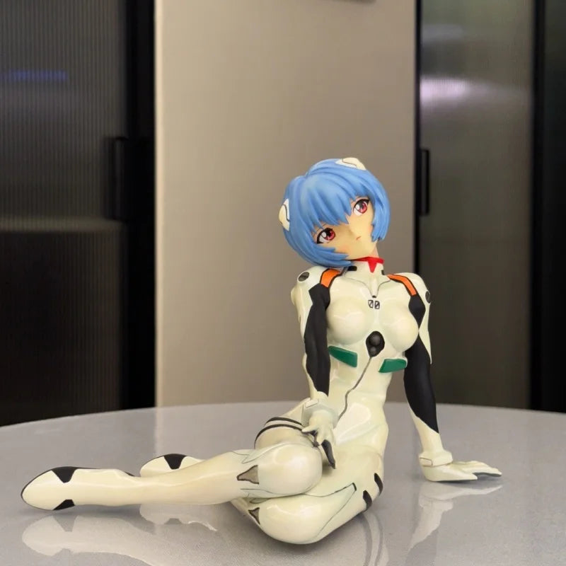 Bandai NEON GENESIS EVANGELION Anime Figure SHF Ayanami Rei Action Figure Toys for Kids Gift Collectible Model  Original