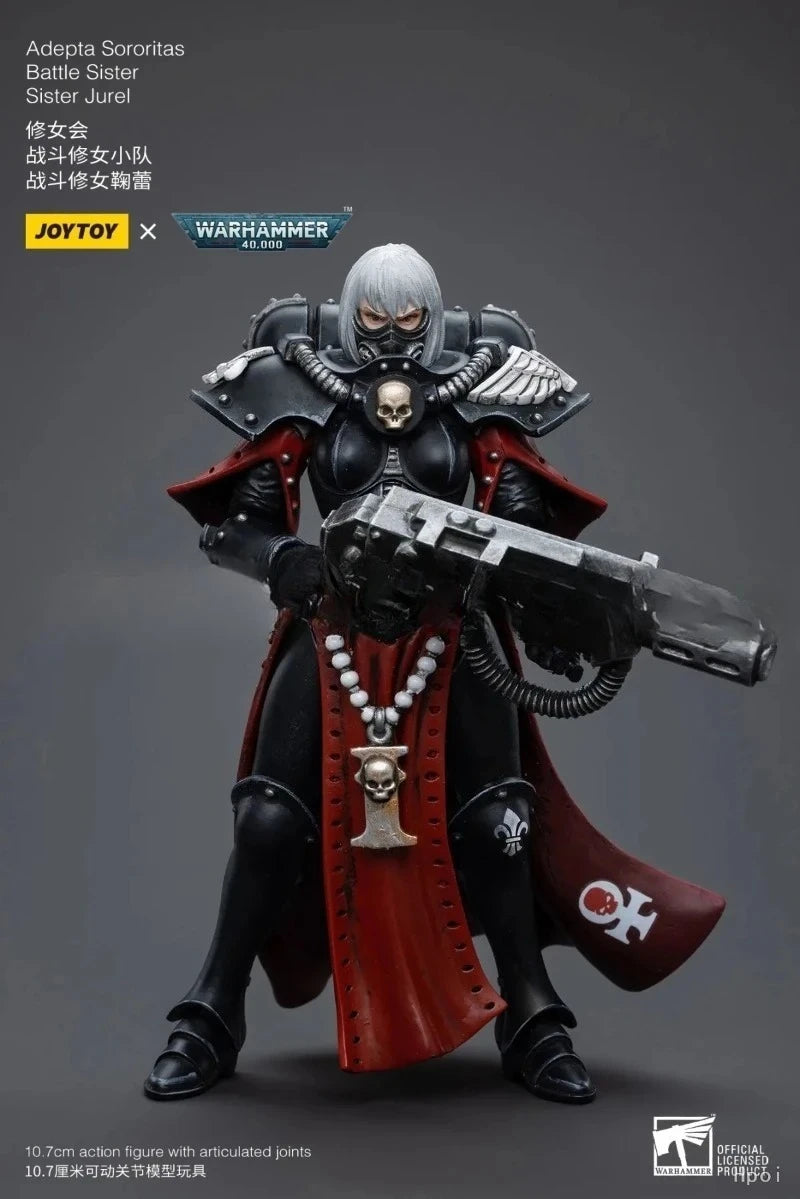 【In Stock 】JOYTOY 40K Adepta SororitasBattle SisterSisterJurel1/18 Action Figure Model Gift Toys Anime Figure Model Toy