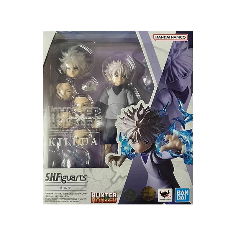 In Stock Genuine Brand New Unopened Bandai Banpresto Hunter Hunter S H Figuarts Gon Freecss Killua Zoldyck Action Figure Gift
