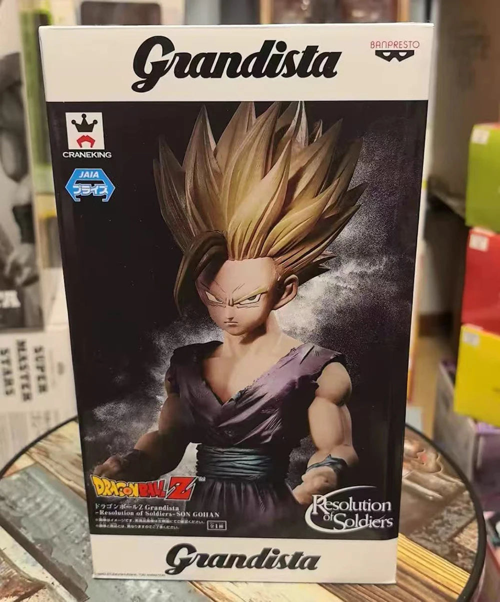 100% Original in Stock Bandai Spirits BANPRESTO Grandista Dragon Ball Z Son Gohan SSJ2 Collection Series Anime Figure Model Toys