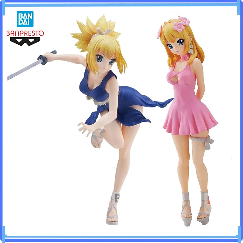 Bandai Original Banpresto In Stock Dr.stone Amber Action Figure Sexy Girl Action Figure Model Ornaments Boxed Toys Girls Gifts