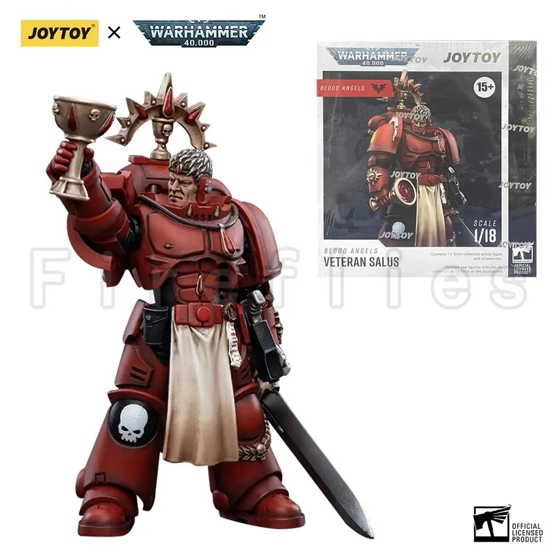 1/18 JOYTOY Action Figure (4PCS/SET) Blood Angels Veteran Version 2 Anime Collection Model Toy