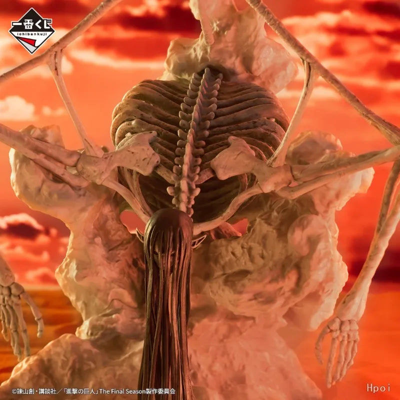 -In Stock Original BANDAI Ichiban KUJI Attack on Titan Eren Yeager Levi Ackerman Zoe Hans Mikasa Armin Arlert  Model  Figure