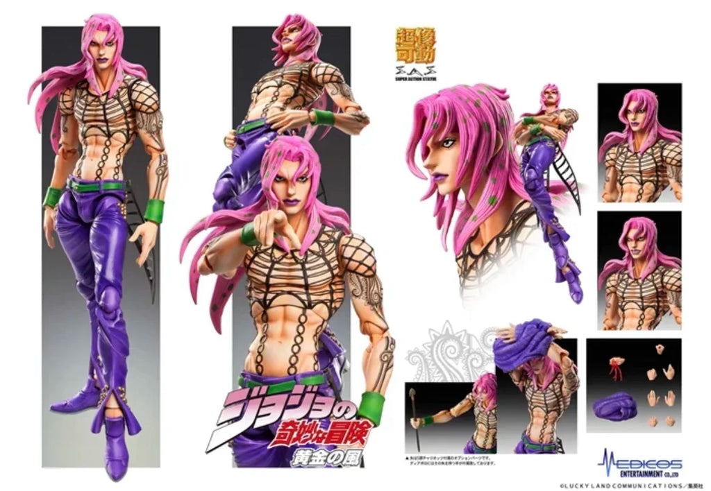 Cool  Action Statue Jojo'S Bizarre Adventure Part Anime Pvc Action Figure Collectible Model Doll Birthday Gift