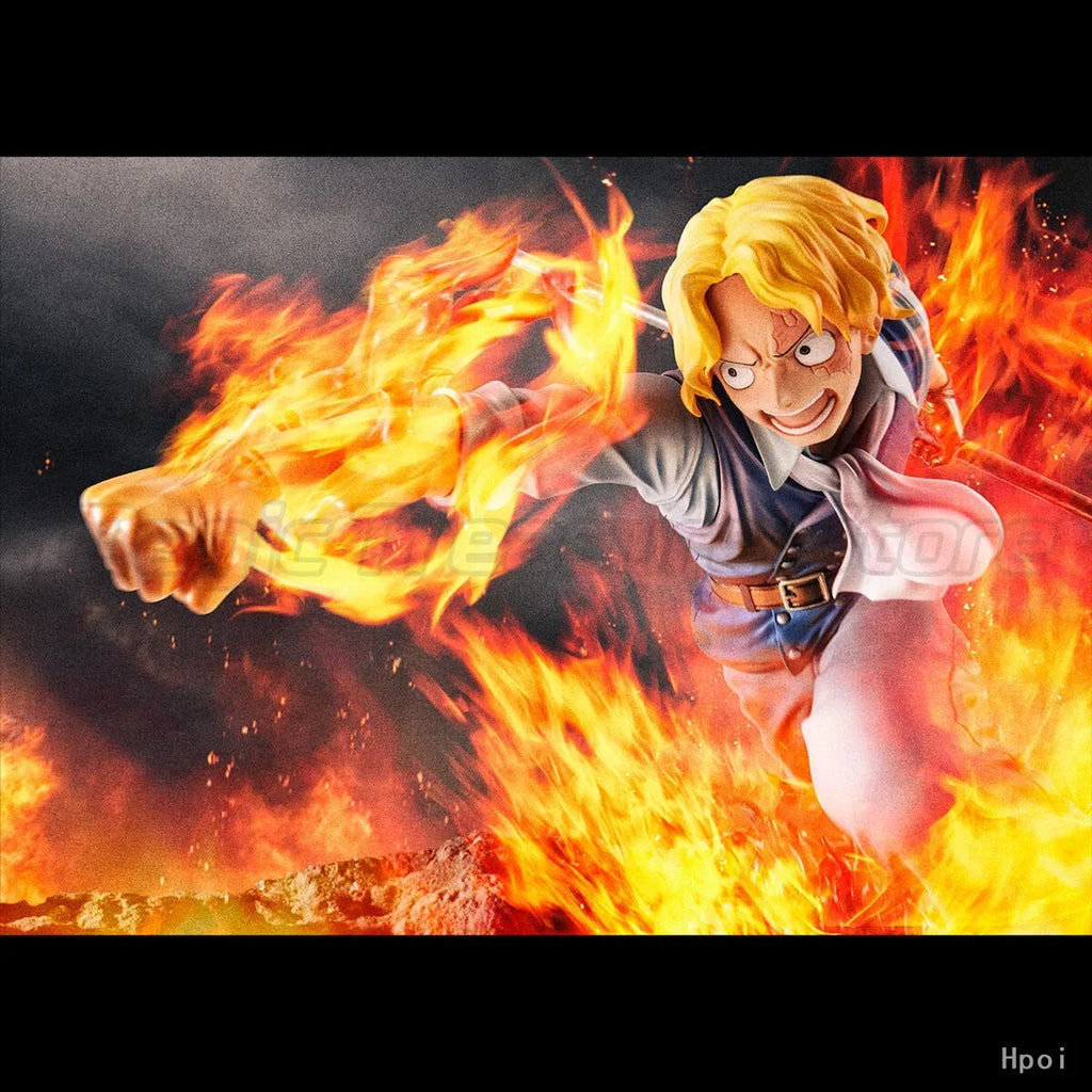 【MT】Original MegaHouse POP Limited Edition ONE PIECE Sabo Fire Fist Inheritance Figure Toy Collection Ornament