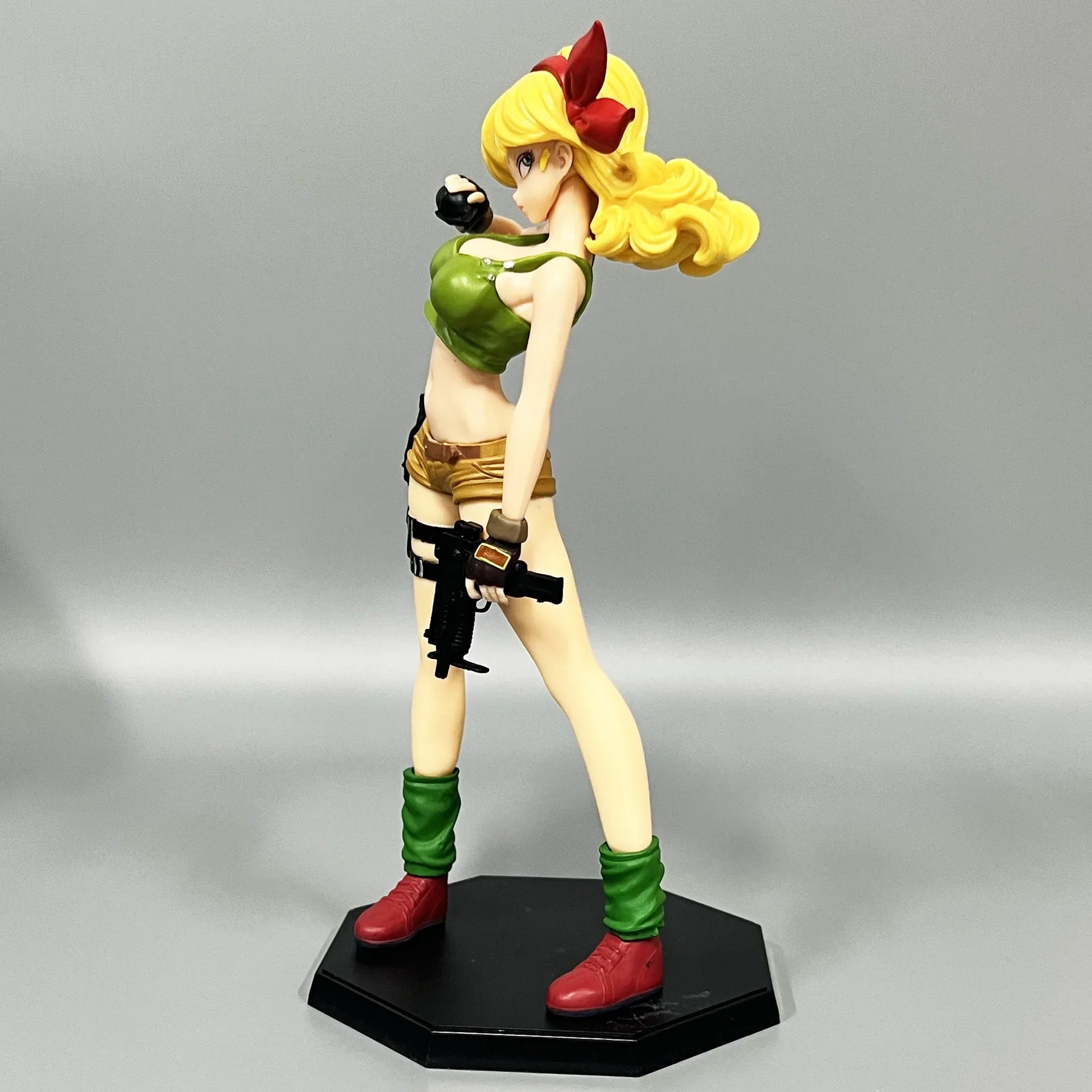 25CM Dragon Ball Z Figure Lunchi Anime Figures Launch Action Figurine Pvc Lunch Collection Pvc Model Doll Girl Toys Gift